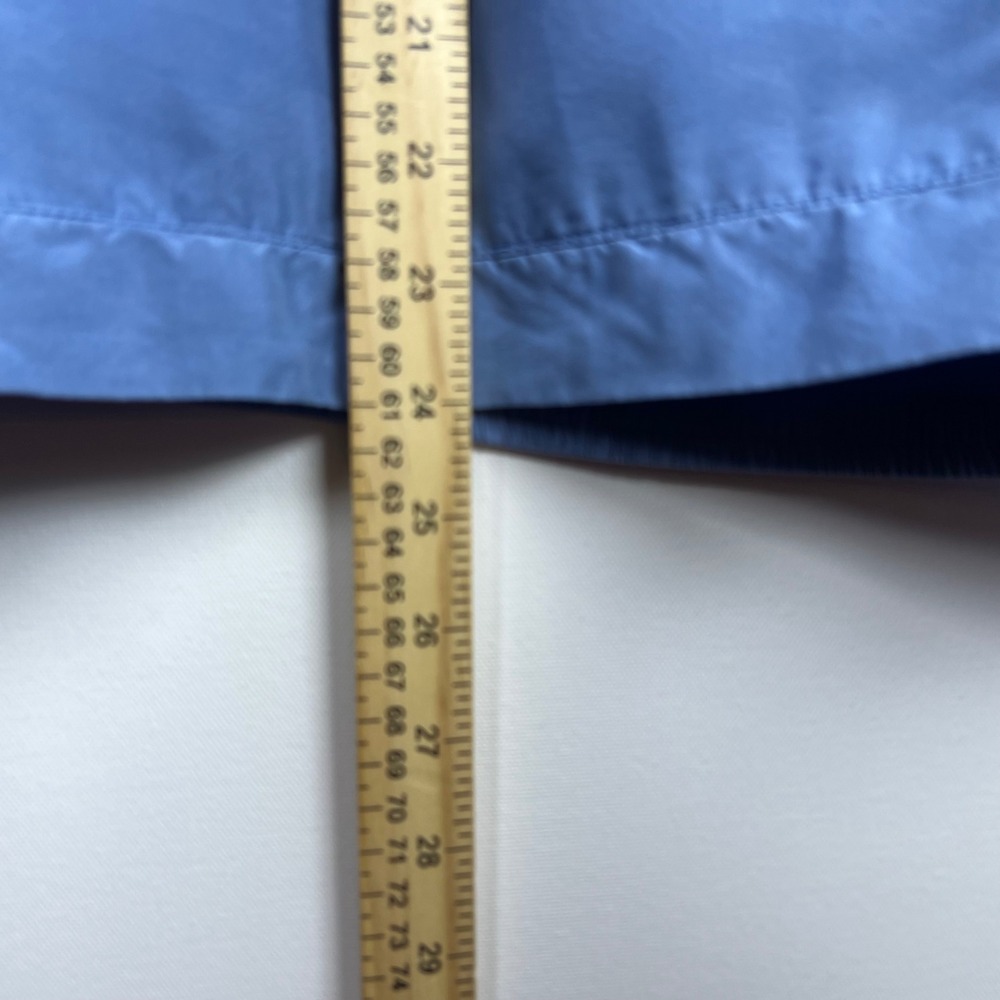Vintage Bobby Chan Silk Windbreaker Men Pullover Samoset Golf Jacket Blue Small - Picture 12 of 13